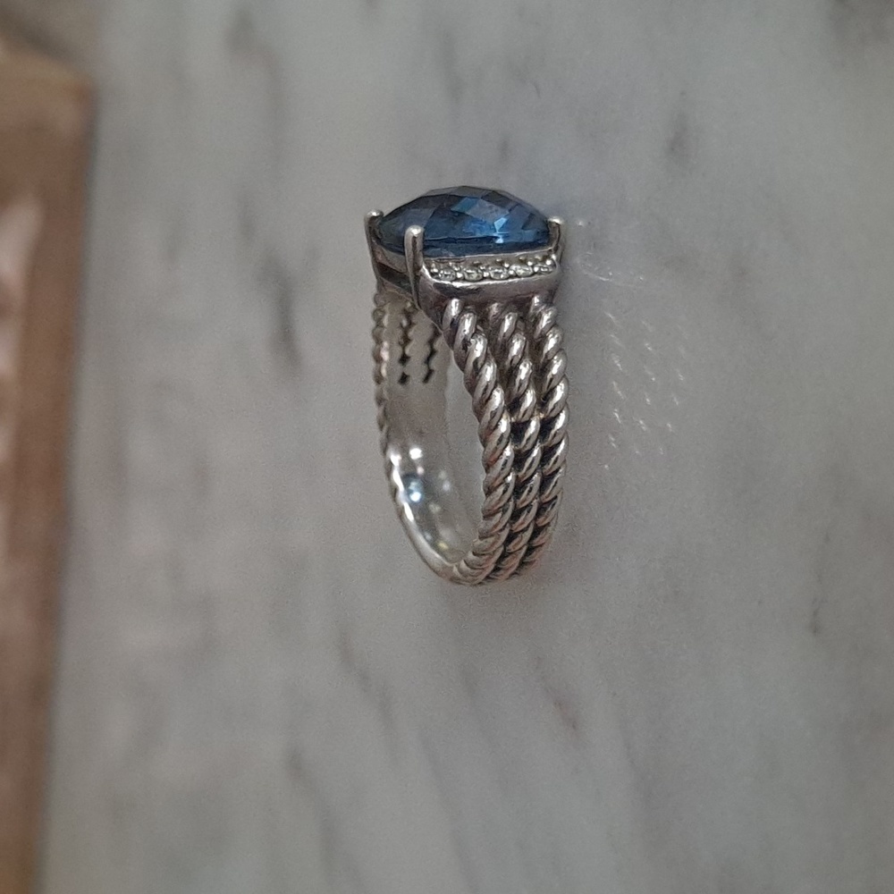Authentic David Yurman Petite Wheaton ring - Picture 3 of 16